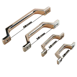 Customize Zinc Alloy Decorative Handles Metallic Decoration Luxury Hotel