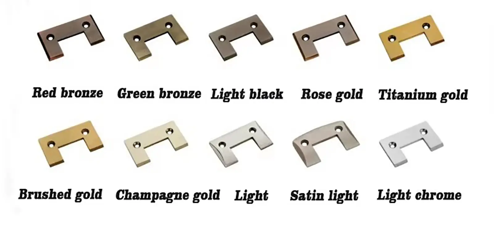 OEM Factory Zinc Alloy shower hinge Hardware (2)